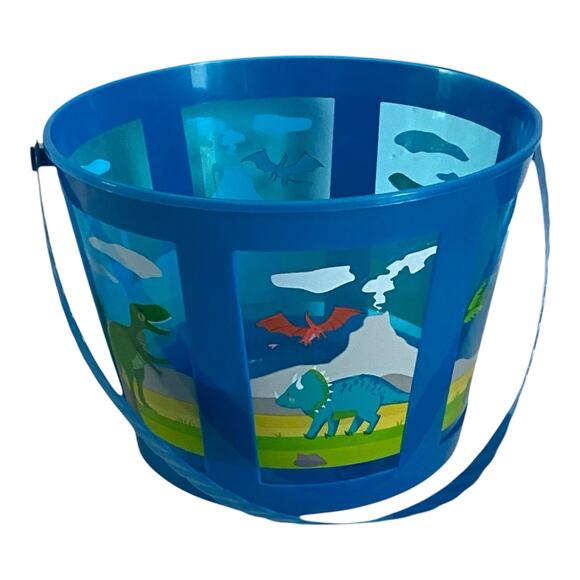 Dinosaur Gift Basket | Toys, Activity Books, Paint Set, Eggs, Frisbee & More - Picture 4 of 11